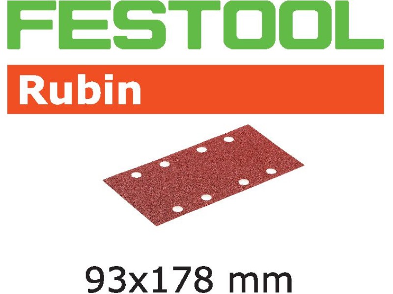 Материал шлифовальный Festool Rubin P 100, компл. из 50 шт. STF 93X178 P 100