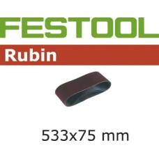 Лента шлифовальная Festool Rubin P 220. компл. из 10шт. 75 x 533 / P220 RU/10