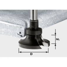 Фреза скругляющая с подшипником Festool HW S12 R19/D70