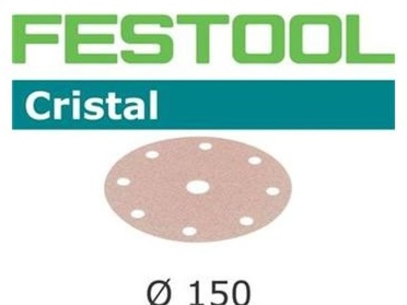 Материал шлифовальный Festool Cristal P100. компл. из 100 шт. STF-D150/8-P100