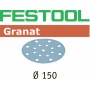 Шлифовальные круги Festool STF D150/16 P240 GR 100X
