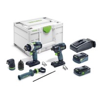 Комплект импульсный и ударный шуруповерт Festool TID 18 5,0/4,0-Set + TPC 18/4