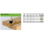 Фреза чертвертная Festool HW S8 D21/R5