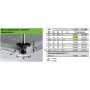 Фреза скругляющая с опорн. подшипником Festool HW R5/D26 ss S12