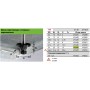 Фреза скругляющая с опорн. подшипником Festool HW R19/D 54 ss S12