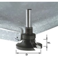 Фреза скругляющая с режущей кромкой внизу и опорным подшипником Festool HW R6,35/NL6,35/D44,7 / S12,7