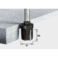 Фреза пригоночная с верхним опорным подшипником Festool HW D28/NL25/GL80 ss S12,7