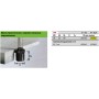 Фреза пригоночная с верхним опорным подшипником Festool HW D28/NL25/GL80 ss S12,7