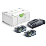 Набор энергии Festool SYS 18V 2x8,0/SCA16