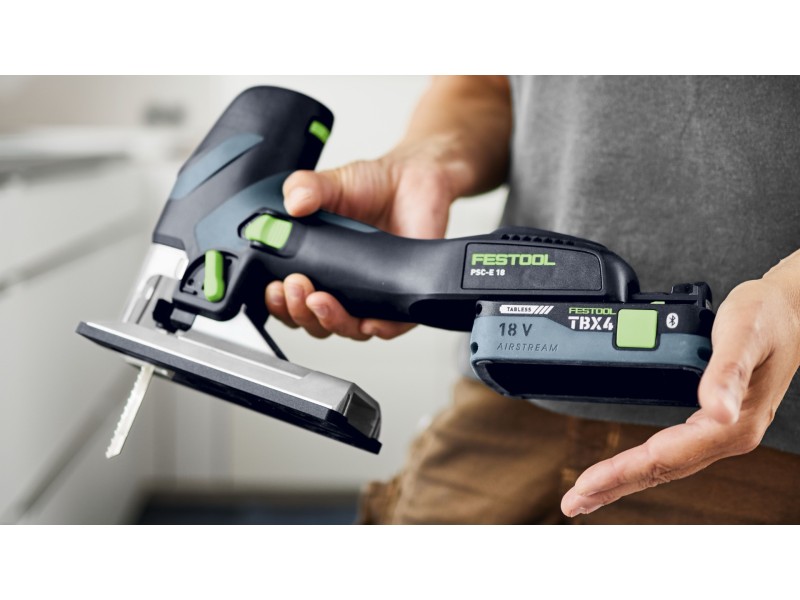 Аккумуляторный маятниковый лобзик Festool PSC-E 18 EB-Basic