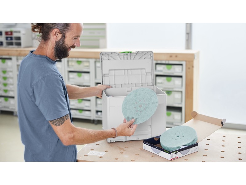 Систейнер³ с абразивным материалом Festool D225 GR NET SYS