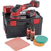 Аккумуляторная полировальная машина с эксцентриковым движением Flex XCE 8 125 18.0-EC/5.0 P-Set 461245