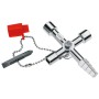 Ключ крестовой 4-лучевой для стандартных шкафов Profi-Key, 90 мм Knipex KN-001104