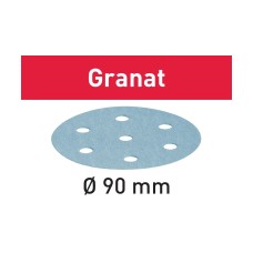 Материал шлифовальный Festool Granat P 1200. компл. из 50 шт. STF D90/6 P 1200 GR /50