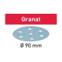 Материал шлифовальный Festool Granat P 1500. компл. из 50 шт. STF D90/6 P 1500 GR /50