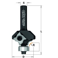 Фреза концевая со сменным ножом HW Z2 S=8 D=27 L=57,5 R=2 RH CMT 661.020.41