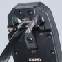 Пресс-клещи для штекеров RJ, 3 гнезда, RJ 10 (4-pin), RJ 11/12 (6-pin), RJ 45 (8-pin), 200 мм, SB Knipex KN-975112SB