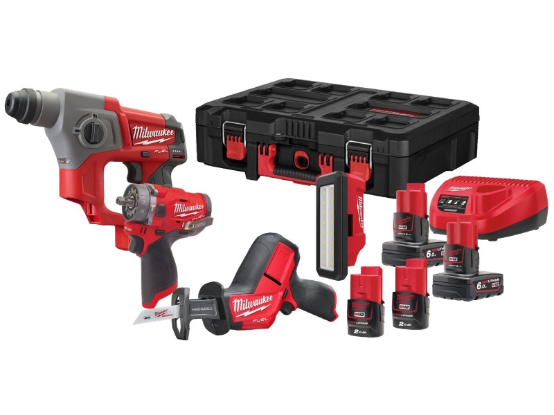 Набор инструментов Milwaukee M12 FPP4C-624