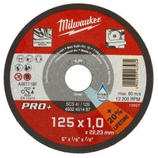 Отрезной диск Milwaukee по металлу SCS 41 / 125 X 1 X 22.2 мм