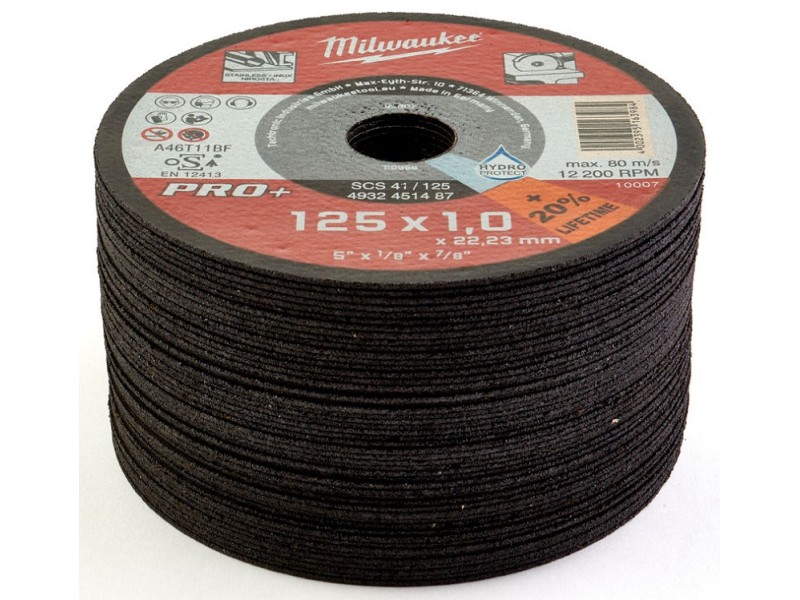 Отрезной диск Milwaukee по металлу SCS 41 / 125 X 1 X 22.2 мм