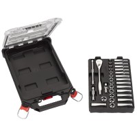 Набор метрических головок Milwaukee с трещоткой 3/8˝в органайзере PACKOUT™ - 32 ед. (1 шт)