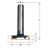 Фреза пазовая PRO под петли HW Z2 S=12 D=31,75X5,7X63 RH CMT 901.3206
