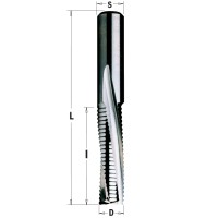 Фреза из твёрдого сплава спиральная нижний рез со стружколомом 16x55x110 Z=3R S=16 RH CMT 196.160.11