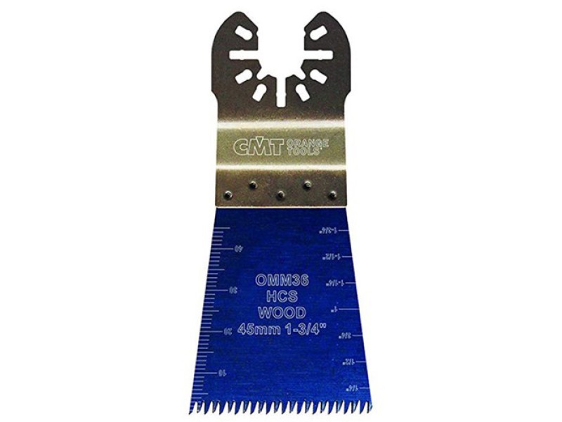 Высокоточное пильное полотно HCS 45 мм для древесины, соединение: OQIS, (без индивидуальной упаковки) CMT OMM36-X50-1