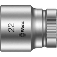 8790 HMC Zyklop Головка торцевая 6-гранная, 1/2", 22 x 37 мм Wera WE-003613