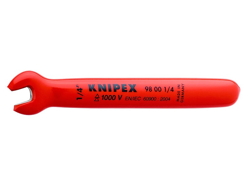 Ключ гаечный рожковый VDE, 1/4", длина 108 мм, диэлектрический Knipex KN-98001_4