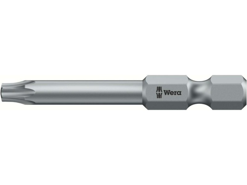 867/4 Z IPR TORX PLUS (5-лучевой) бита, с отверстием, 1/4" E6.3, 8 IPR x 50 мм Wera WE-134604
