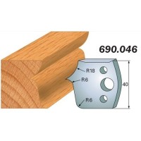 Комплект из 2-х ножей 40x4 SP CMT 690.046