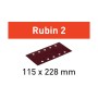 Материал шлифовальный Festool Rubin II P 220. компл. из 50 шт. STF 115X228 P220 RU2/50