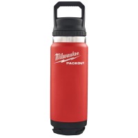 Термос красный Milwaukee PACKOUT™ CHUG LID 710 мл
