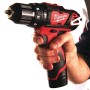 Аккумуляторная ударная дрель - шуруповерт Milwaukee M12 BPD-202С