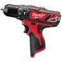 Аккумуляторная ударная дрель - шуруповерт Milwaukee M12 BPD-0