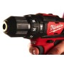 Аккумуляторная ударная дрель - шуруповерт Milwaukee M12 BPD-202С