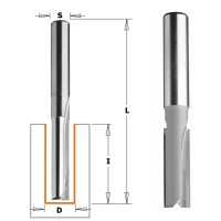 Фреза концевая пазовая D=19,0 I=38,0 S=12,0 L=82,5 CMT 912.1938
