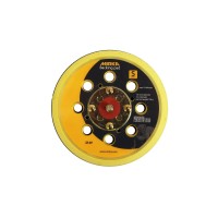 Шлифовальные подошвы Mirka 125 мм 28 отв..5/16” мягкая. липучка