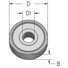 Подшипник D19 d6 B6 WPW B190060