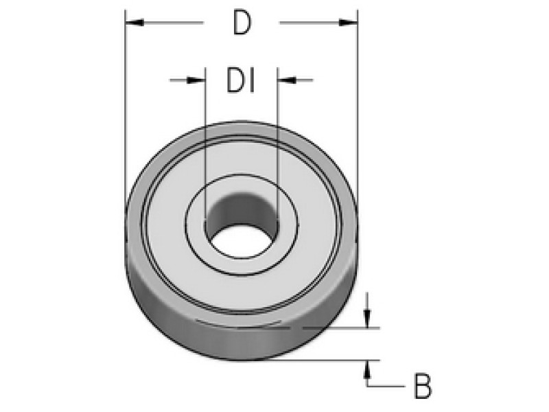 Подшипник D19 d6 B6 WPW B190060