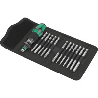 Bicycle Set 2 набор бит с отвёрткой-битодержателем и патроном Rapidaptor, 13 пр. Wera WE-004171