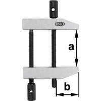 Струбцина параллельная 116/72, двойной винт Bessey PA105