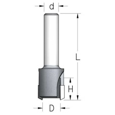 Фреза для прямых пробок D9.5x16 L58 хвостовик 6 WPW MNT0953