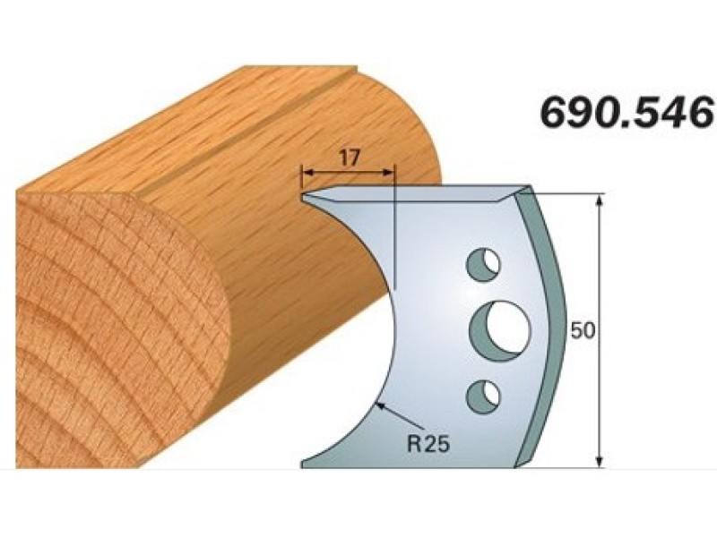 Комплект из 2-х ножей 50x4 SP CMT 690.546