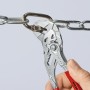 Клещи переставные-гаечный ключ, зев 40 мм, длина 180 мм, хром, обливные ручки Knipex KN-8603180