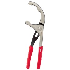 Зажимной ключ Milwaukee для снятия ПВХ /масляного фильтров PVC / OIL FILTER PLIERS