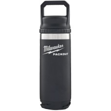 Термос черный Milwaukee PACKOUT™ CHUG LID 532 мл