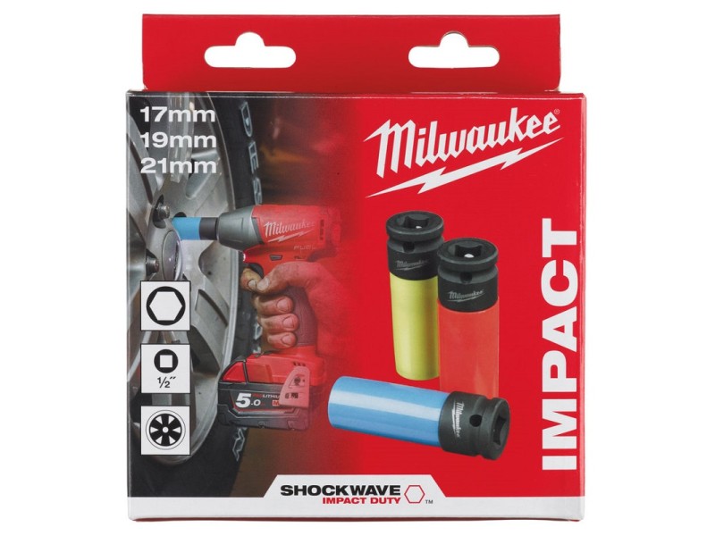 Набор головок Milwaukee ShW Automotive 1/2"