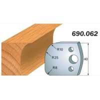 Комплект из 2-х ножей 40x4 SP CMT 690.062